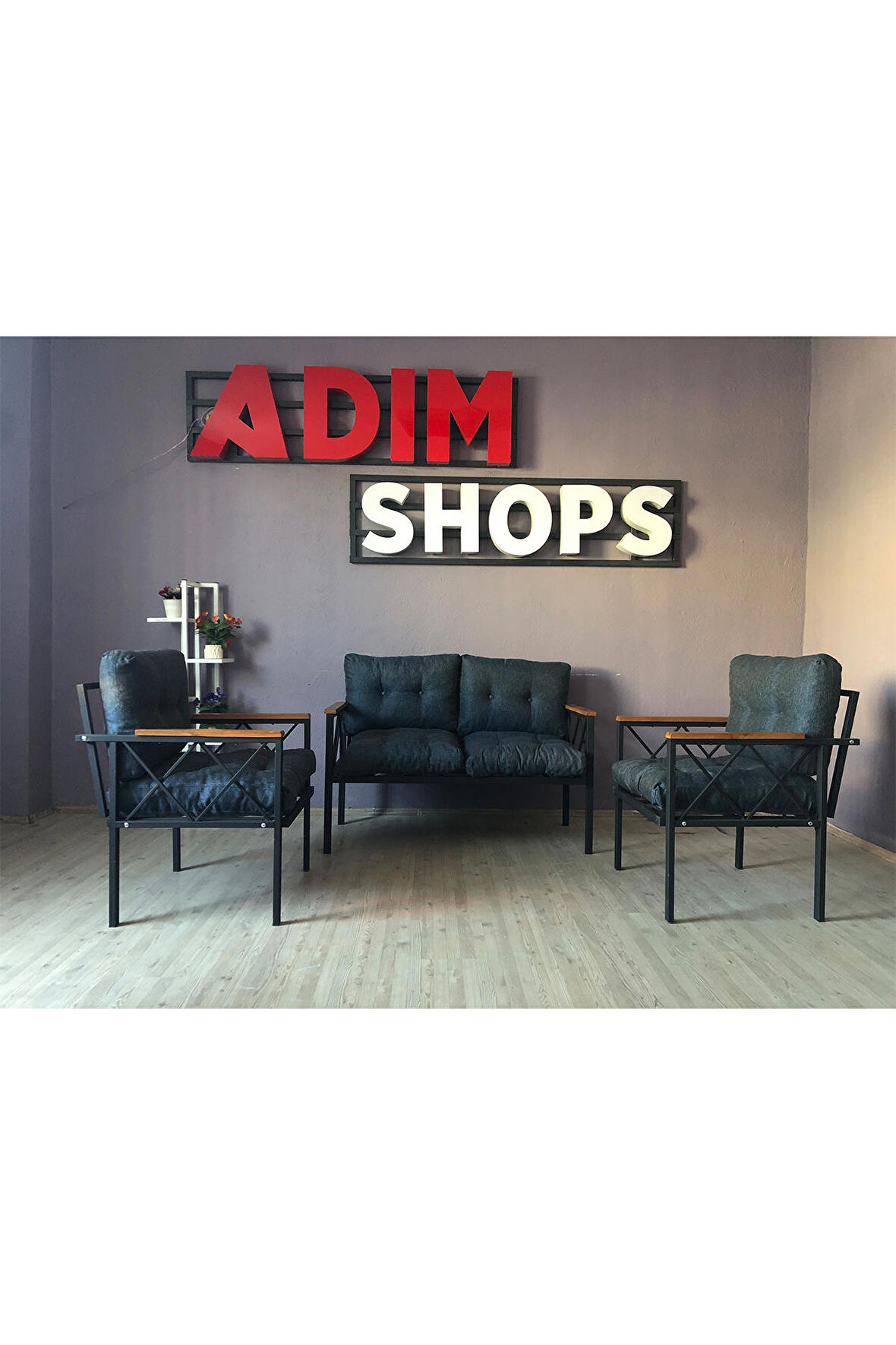 adımshops Balkon-bahçe-kafe,çay Seti,koltuk Takımı,oturma Grubu,ofis Koltuğu MİAMİ YENİ